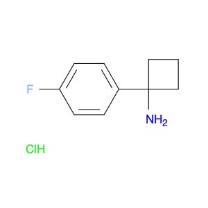 1-(4-Fluorophenyl)cyclobutan-1-aMine, HCl