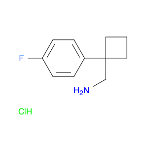 [1-(4-Fluorophenyl)cyclobutyl]methanamine, HCl
