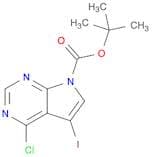 4-Chloro-5-iodo-pyrrolo[2,3-d]pyriMidine-7-carboxylic acid tert-butyl ester
