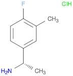 (1S)-1-(4-Fluoro-3-methylphenyl)ethylamine-HCl