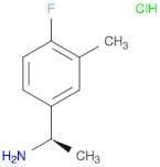(1R)-1-(4-Fluoro-3-methylphenyl)ethylamine-hcl
