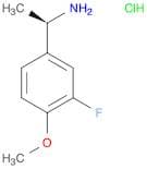 (R)-1-(3-Fluoro-4-methoxyphenyl)ethanamine hydrochloride
