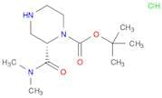 (S)-tert-Butyl 2-(dimethylcarbamoyl)piperazine-1-carboxylate hydrochloride