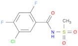 5-Chloro-2,4-difluoro-N-(methylsulfonyl)benzamide