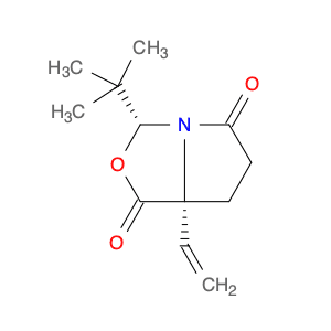 (3R,7AR)-3-(tert-butyl)-7a-vinyldihydropyrrolo[1,2-c]oxazole-1,5(3H,6H)-dione