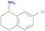 1-NaphthalenaMine, 7-chloro-1,2,3,4-tetrahydro-, (1S)-