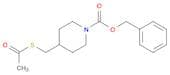 Benzyl 4-((acetylthio)methyl)piperidine-1-carboxylate