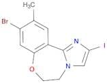9-Bromo-2-iodo-10-methyl-5,6-dihydrobenzo[f]imidazo[1,2-d][1,4]oxazepine