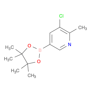 3-Chloro-2-methyl-5-(4,4,5,5-tetramethyl-1,3,2-dioxaborolan-2-yl)pyridine