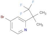 4-Bromo-2-(1,1,1-trifluoro-2-methylpropan-2-yl)pyridine