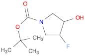 tert-Butyl 3-fluoro-4-hydroxypyrrolidine-1-carboxylate