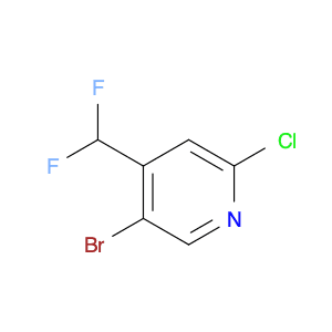 5-Bromo-2-chloro-4-(difluoromethyl)pyridine