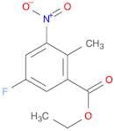 Ethyl 5-fluoro-2-methyl-3-nitrobenzoate