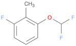 1-(Difluoromethoxy)-3-fluoro-2-methyl-benzene