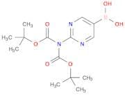 2-(5-Borono-2-pyrimidinyl)imidodicarbonic acid 1,3-bis(tert-butyl) ester