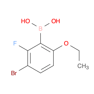 2-Fluoro-3-bromo-6-ethoxyphenylboronic acid