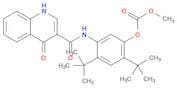 Carbonic acid 5-[[(1,4-dihydro-4-oxo-3-quinolinyl)carbonyl]amino]-2,4-bis(1,1-dimethylethyl)phenyl…