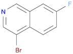 4-BROMO-7-FLUOROISOQUINOLINE