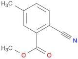 2-cyano-5-methyl-benzoic acid methyl ester