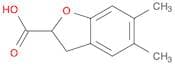 5,6-Dimethyl-2,3-dihydrobenzofuran-2-carboxylic acid