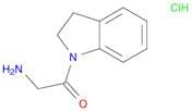 2-amino-1-(2,3-dihydro-1H-indol-1-yl)ethan-1-one hydrochloride