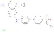 5-​Pyrimidinecarboxamid​e, 4-​(cyclopropylamino)​-​2-​[[4-​[4-​(ethylsulfonyl)​-​1-​piperazinyl]​p…