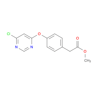 Methyl 2-(4-(6-chloropyrimidin-4-yloxy)phenyl)acetate