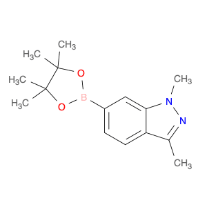 1,3-dimethyl-6-(tetramethyl-1,3,2-dioxaborolan-2-yl)indazole
