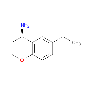 (4r)-6-ethyl-3,4-dihydro-2h-1-benzopyran-4-amine
