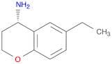 (4S)-6-ETHYL-3,4-DIHYDRO-2H-1-BENZOPYRAN-4-AMINE