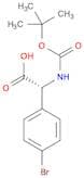 (2R)-2-[(TERT-BUTOXY)CARBONYLAMINO]-2-(4-BROMOPHENYL)ACETIC ACID