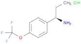 (1R)-1-[4-(Trifluoromethoxy)phenyl]propan-1-amine hydrochloride