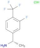 (1S)-1-[3-FLUORO-4-(TRIFLUOROMETHYL)PHENYL]ETHYLAMINE HYDROCHLORIDE