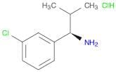 (R)-1-(3-Chlorophenyl)-2-methylpropan-1-amine hydrochloride