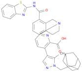 6-[8-[(2-Benzothiazolylamino)carbonyl]-3,4-dihydro-2(1H)-isoquinolinyl]-3-[5-methyl-1-(tricyclo[3.…