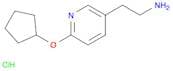 2-(6-(cyclopentyloxy)pyridin-3-yl)ethanaMine dihydrochloride
