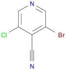 3-Bromo-5-chloropyridine-4-carbonitrile