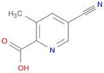 5-Cyano-3-methylpicolinic acid