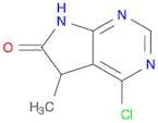 4-Chloro-5-methyl-5H-pyrrolo[2,3-d]pyrimidin-6(7H)-one