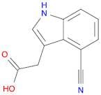 2-(4-Cyano-1H-indol-3-yl)acetic acid