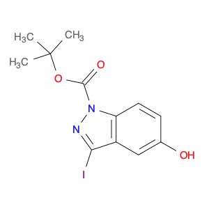 tert-Butyl 5-hydroxy-3-iodo-1H-indazole-1-carboxylate