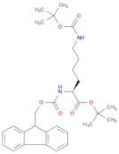 2-Methyl-2-propanyl N2-[(9H-fluoren-9-ylmethoxy)carbonyl]-N6-{[(2-methyl-2-propanyl)oxy]carbonyl}-…