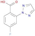 4-Fluoro-2-(2H-1,2,3-triazol-2-yl)benzoic acid