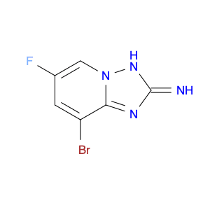 8-Bromo-6-fluoro-[1,2,4]triazolo[1,5-a]pyridin-2-ylamine