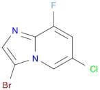 3-Bromo-6-Chloro-8-Fluoroimidazo[1,2-A]Pyridine