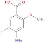 4-Amino-5-fluoro-2-methoxybenzoic acid