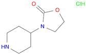 3-(4-PIPERIDINYL)-2-OXAZOLIDINONE HCL