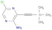 5-Chloro-3-((trimethylsilyl)ethynyl)pyrazin-2-amine