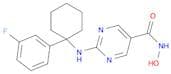 2-[1-(3-Fluoro-phenyl)-cyclohexylamino]-pyrimidine-5-carboxylic acid hydroxyamide
