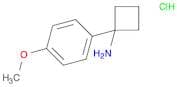 1-(4-methoxyphenyl)cyclobutan-1-amine hydrochloride
